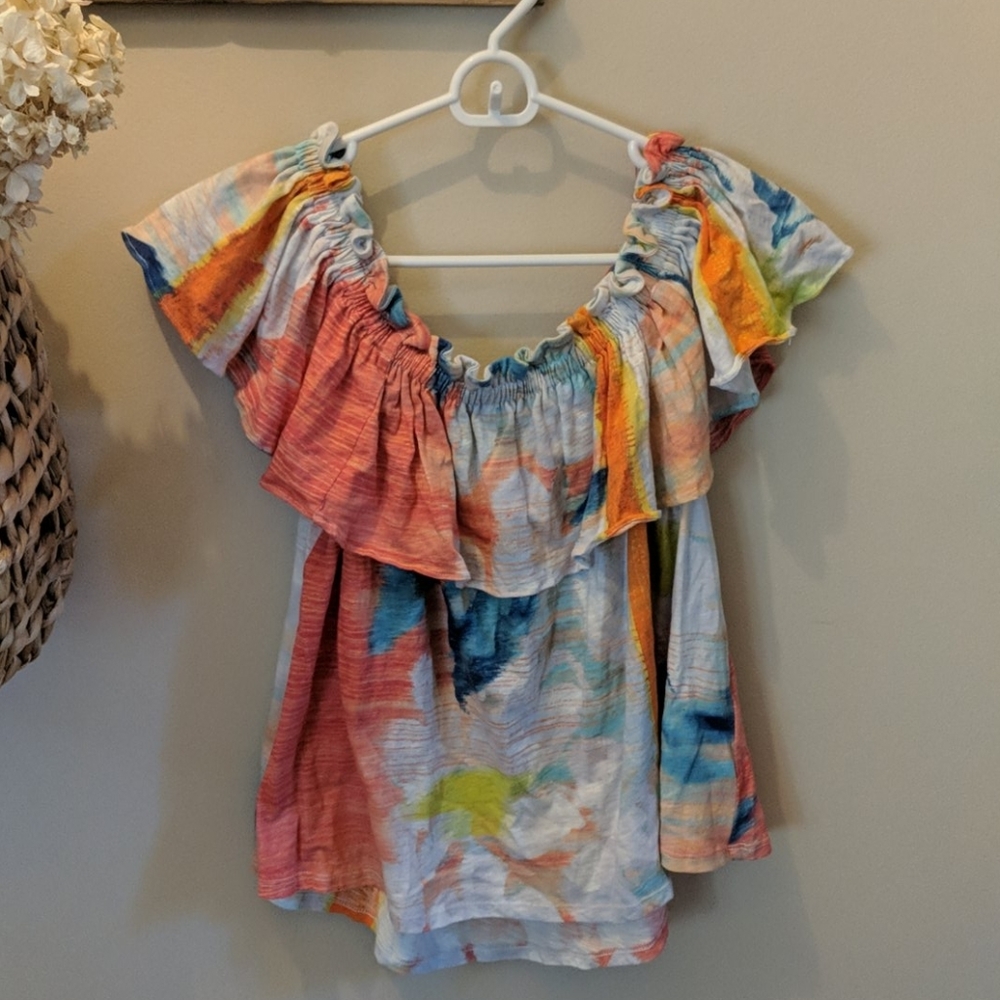 Anthropologie off the shoulder top